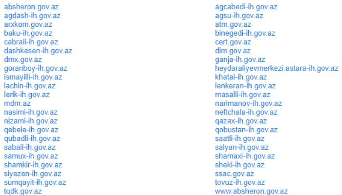 Greek hackers from Anonymous Greece hacked 159 state websites of Azerbaijan