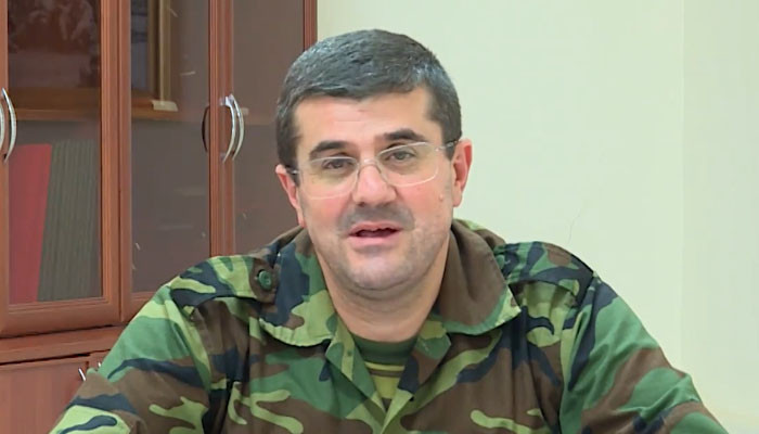 Arayik Harutyunyan: The Defense Army, as a sign of our good will, will not target the adversary military facilities located in Talyshstan and Lezgistan