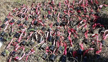 Approximate 673 Turkish and Israeli rocket-propelled grenades have already been found in #Stepanakert