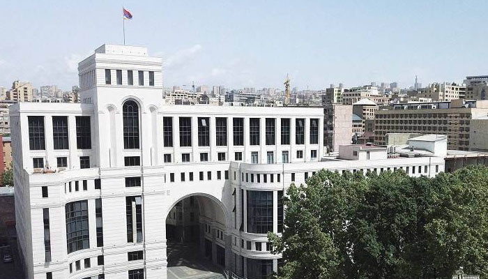 Заявление МИД РА об отказе Азербайджана от попытки посредничества Международного Комитета Красного Креста