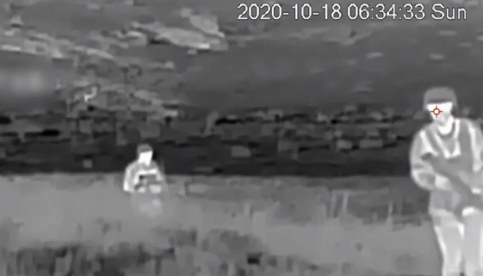 Приборы видеонаблюдения Армии обороны Арцаха зафиксировали, как противник рано утром 18 октября грубо нарушая достигнутую договоренность