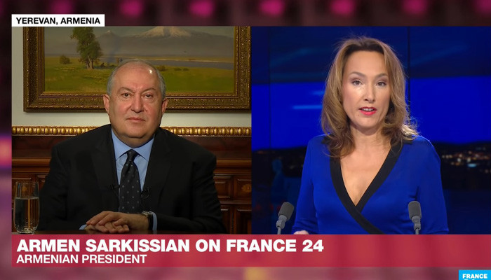 Ե՞րբ է միջազգային հանրությունը ճնշում գործադրելու Թուրքիայի վրա. Արմեն Սարգսյանը` #France24-ին