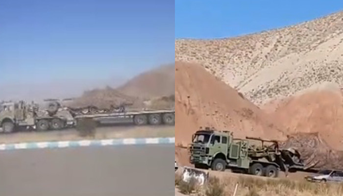 Իրանը զինտեխնիկա է մոտեցնում Ադրբեջանի հետ սահմանին
