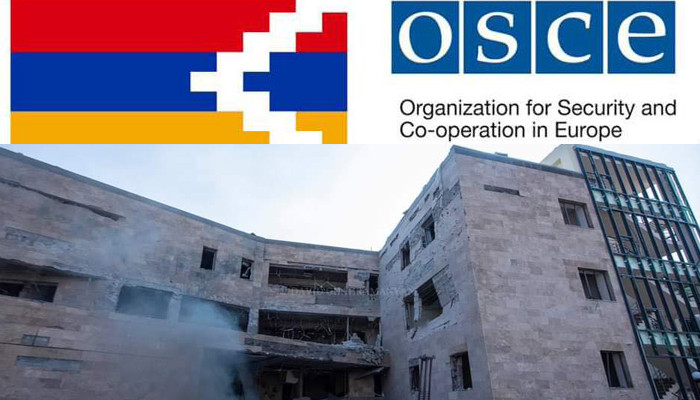 В ОБСЕ распространено заявление МИД Арцаха о преднамеренном ударе по медучреждениям в Степанакерте