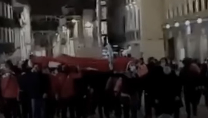 Տեսանյութ.Ֆրանսիայի Դիժոն քաղաքում «Գորշ գայլեր» խմբավորման անդամները սպառնալիքներ են հնչեցրել հայերի հասցեին