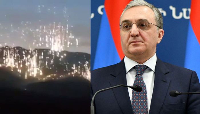 This time Azerbaijan used phosphorus munitions in Artsakh. Zohrab Mnatsakanyan