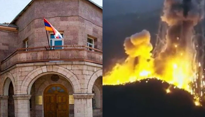 Statement by the MFA of the Republic of Artsakh on the use by Azerbaijan of phosphorus munitions