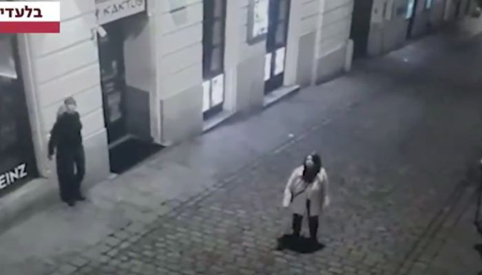 Террорист в упор расстреливает прохожего на улице 18+
