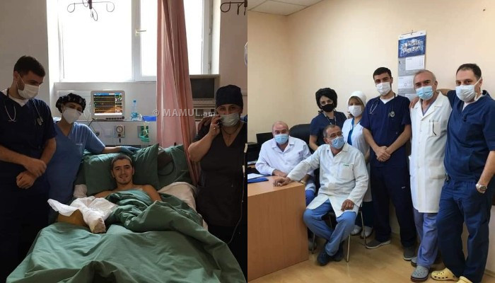 Armenian doctors from the Diaspora have come as volunteers
