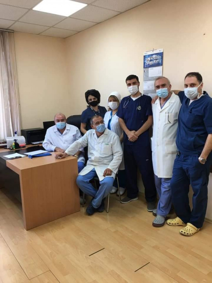 Армянские врачи-добровольцы из диаспоры уже на Родине