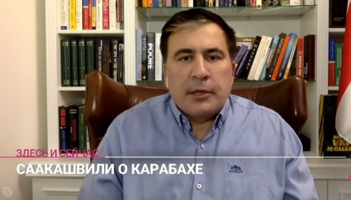 «Россия слила Армению». Саакашвили — о перемирии в Карабахе, протестах в Ереване и выборах в Грузии