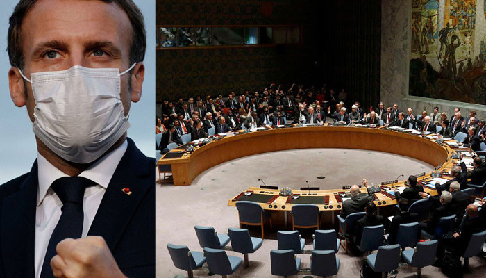 Մակրոնը քննադատել է ՄԱԿ-ի անվտանգության խորհրդին