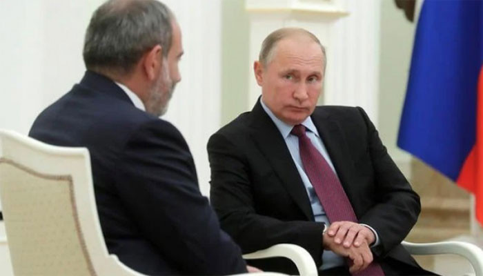 Путин назвал безосновательными обвинения Пашиняна в предательстве