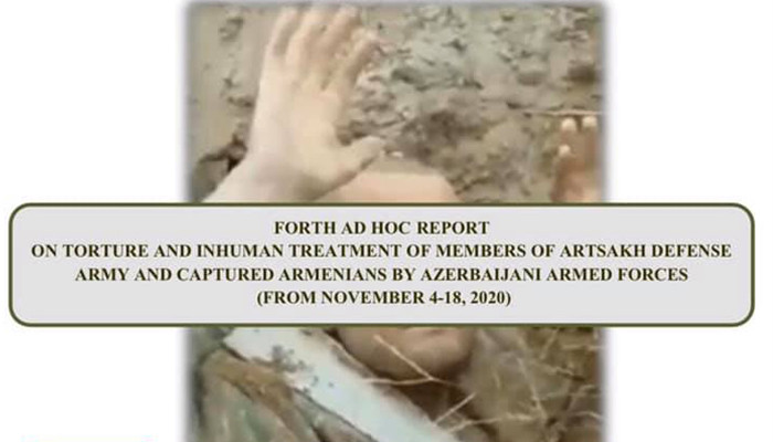 We have finished the 4th closed report on atrocities committed by the Azerbaijani armed forces against captured ethnic Armenians and corpses. Arman Tatoyan