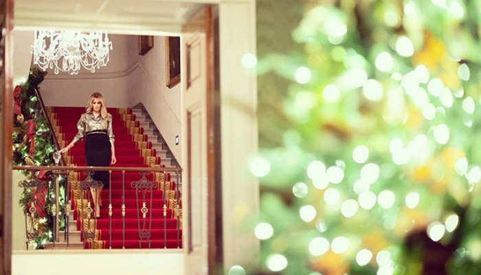 «Տխուր Սուրբ Ծնունդ». Մելանյա Թրամփը վերջին անգամ զարդարել Է Սպիտակ տունը