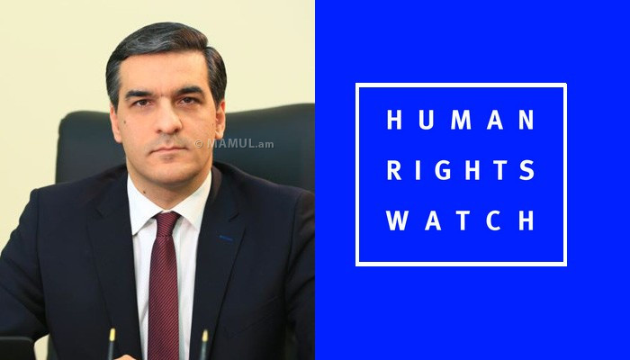 «Ըստ Human Rights Watch-ի՝ հայ գերիները ենթարկվել են բռնության ու նվաստացման». ՄԻՊ