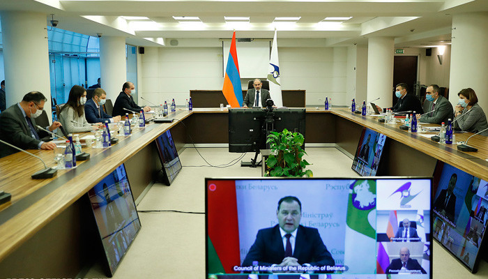 Выступление Никола Пашиняна на заседании Евразийского межправительственного совета