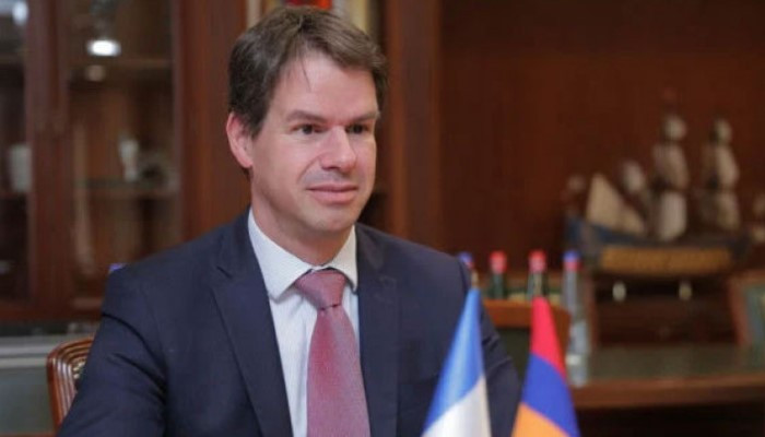 French Ambassador to Armenia Jonathan Lacôte has issued a New Year message, wishing Armenia peace and security