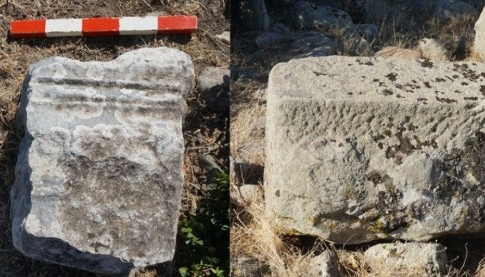 İzmir Urla'da 2 bin 500 yıllık tapınak kalıntıları bulundu