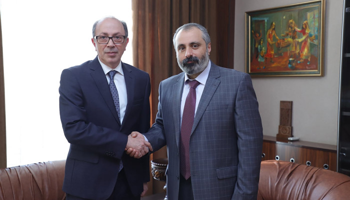 The working visit of Foreign Minister of Armenia Ara Aivazian to Artsakh commenced