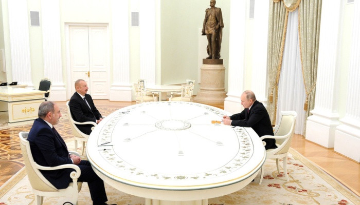Встреча Путина, Алиева и Пашиняна в Москве продолжалась почти четыре часа