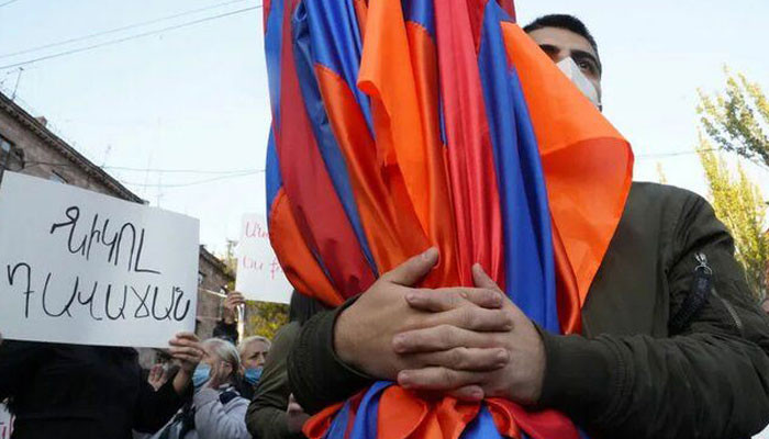 Митинг у посольства Армении в Москве завершился без задержаний