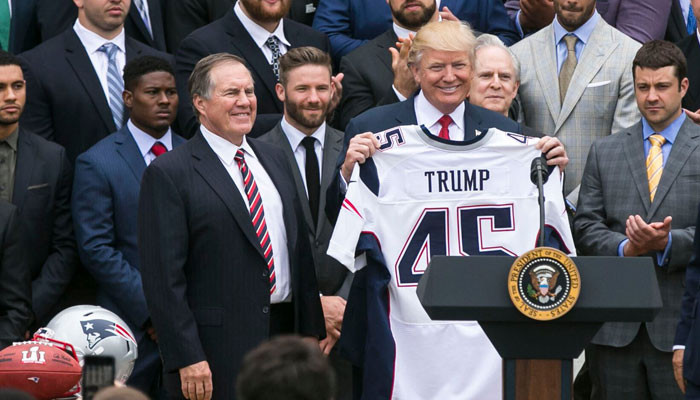 #Patriots coach Bill Belichick declined the Presidential Medal of Freedom from Trump