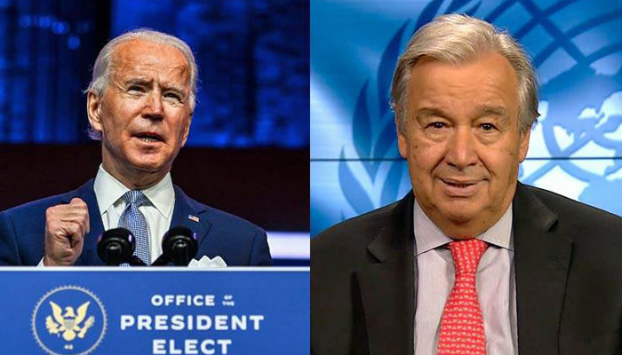 Biden sent a letter to the UN Secretary General about returning to the WHO