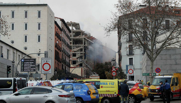 Число погибших в результате взрыва в Мадриде возросло до четырех