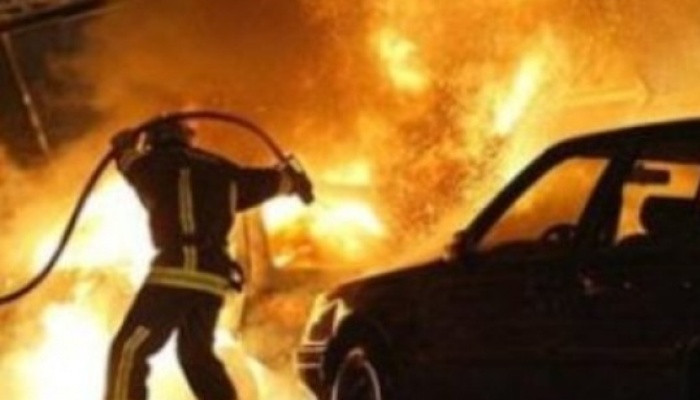 Երևանում ավտոմեքենա է այրվել