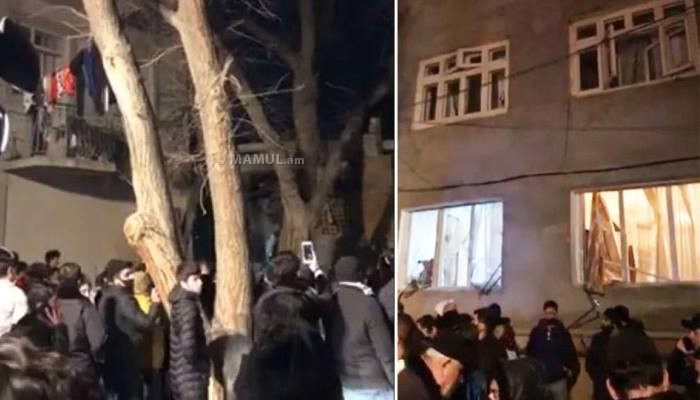 В пригороде Баку произошел взрыв в жилом здании
