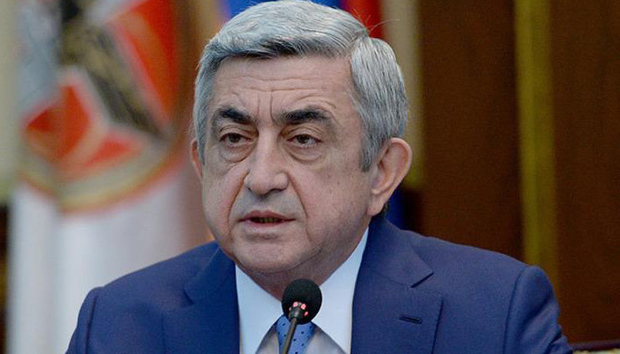 Message by third president of the Republic of Armenia Serzh Sargsyan on the occasion of army day