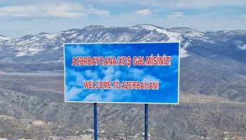 Arman Tatoyan: On the inter-community road the Azerbaijani military erected a sign with the words "Welcome to Azerbaijan"