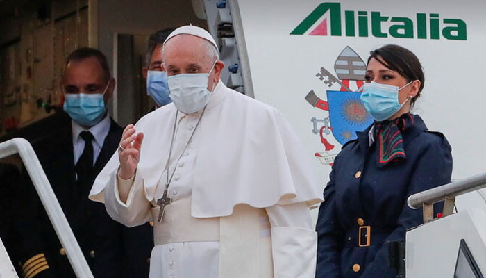 Pope Francis starts a historic trip to Iraq