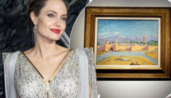 Rare Winston Churchill painting sold by Angelina Jolie smashes auction record