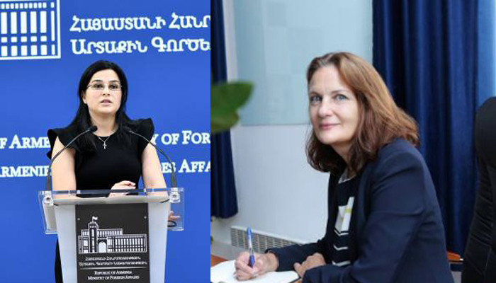Пресс-секретарь МИД Армении прокомментировала вопрос прекращения полномочий представителя UNICEF в РА