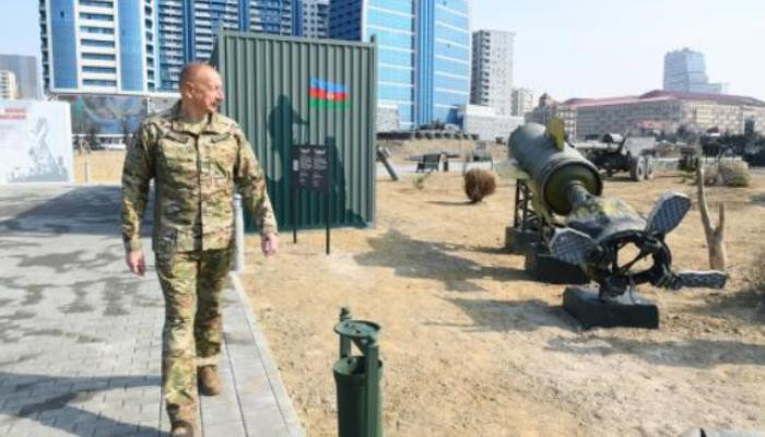 Алиев: Азербайджан захватил и уничтожил армянское вооружение на $5 млрд