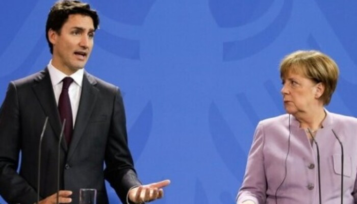 Trudeau and Merkel discussed the situation on Ukraine's border