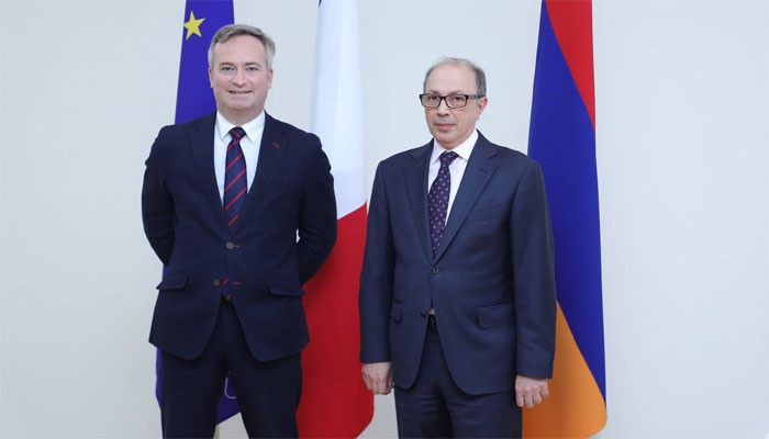 Արա Այվազյանը և Ֆրանսիայի ԱԳ պետքարտուղարը մտքեր են փոխանակել տարածաշրջանային անվտանգության և կայունության հարցերի շուրջ