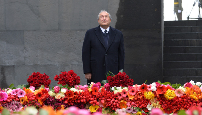 Message by the president of the Republic Armen Sarkissian on the Armenian Genocide anniversary