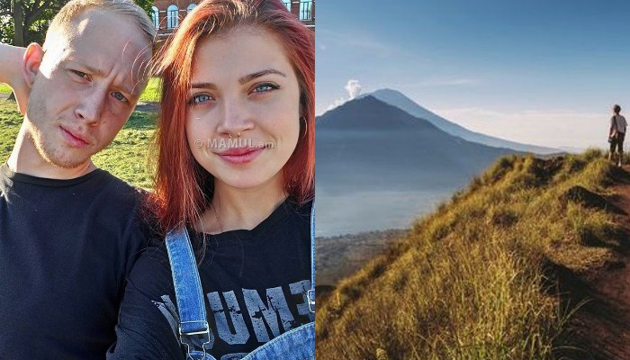 Police hunt Russian model and tourist who made porn video on sacred volcano