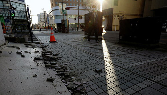 На северо-востоке Японии произошло сильное землетрясение
