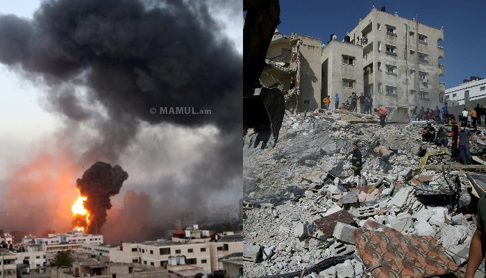 Իսրայելական օդուժն ավերել է Պաղեստինի աշխատանքի նախարարության շենքը