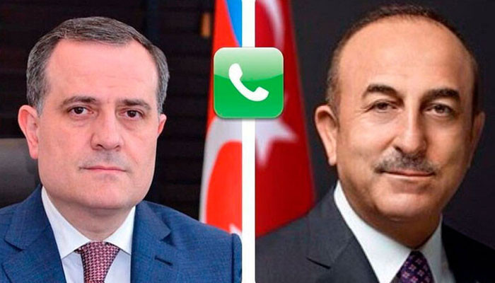 Байрамов и Чавушоглу обсудили ситуацию в Карабахе
