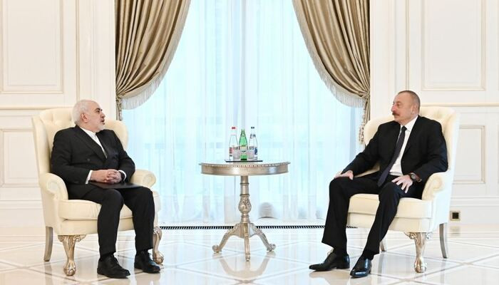Глава МИД Ирана на переговорах с Ильхамом Алиевым