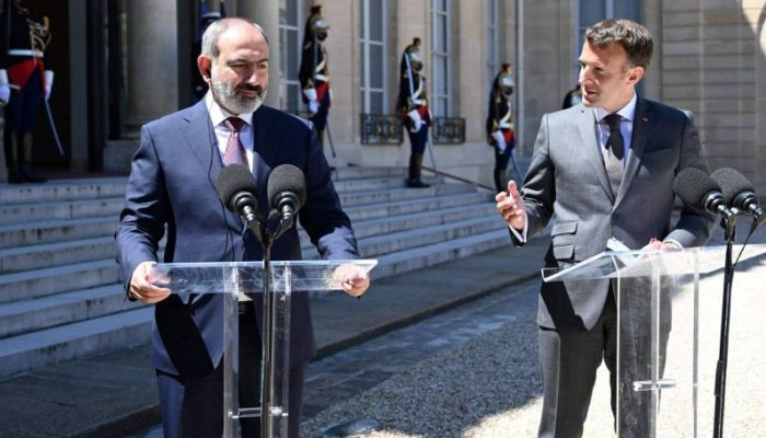 Macron calls again for the withdrawal of Azerbaijani troops from Armenia