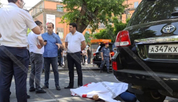 Стрельба в центре Еревана: напротив кинотеатра «Москва» обнаружен труп мужчины