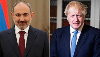 Nikol Pashinyan congratulates Boris Johnson on Queen’s Birthday