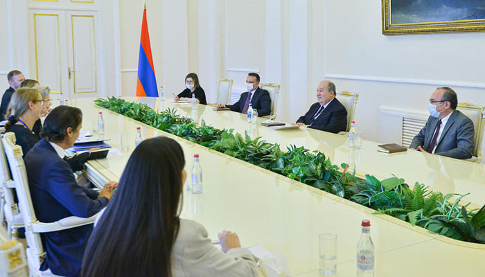 Армен Саркисян принял делегацию наблюдателей ПА ОБСЕ
