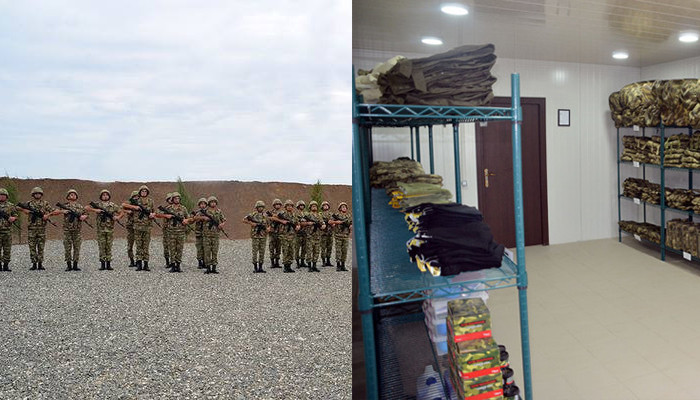 В Агдамском (Акна) районе Азербайджан открыл очередную воинскую часть